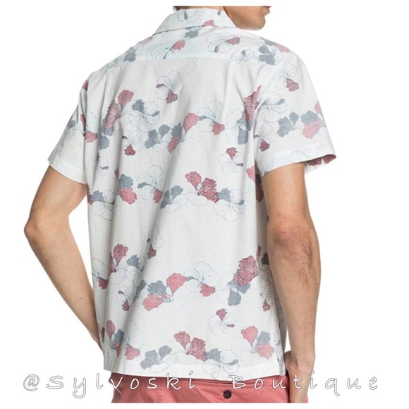 🌴 Quiksilver Men's Lei Around Woven NWT - Picture 4 of 7